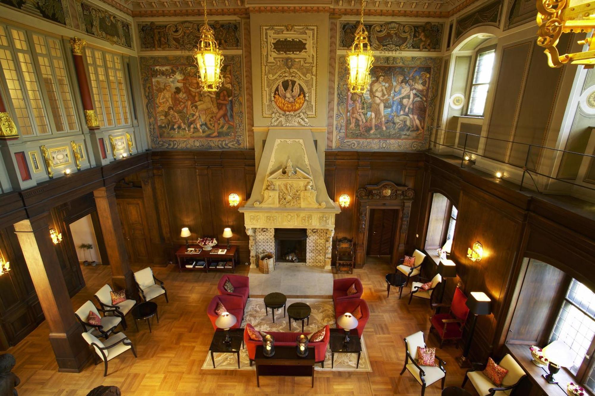 Schlosshotel Muenchhausen Aerzen Interiér fotografie